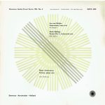 Lex van Delden / Henk Badings / Hans Henkemans - Impromptu, Harp Solo / Sonata No. 2, Violoncello Solo / Sonata, Piano Solo (10")