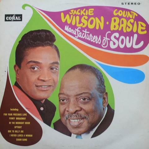 Jackie Wilson & Count Basie - Manufacturers Of Soul (LP, Album)
