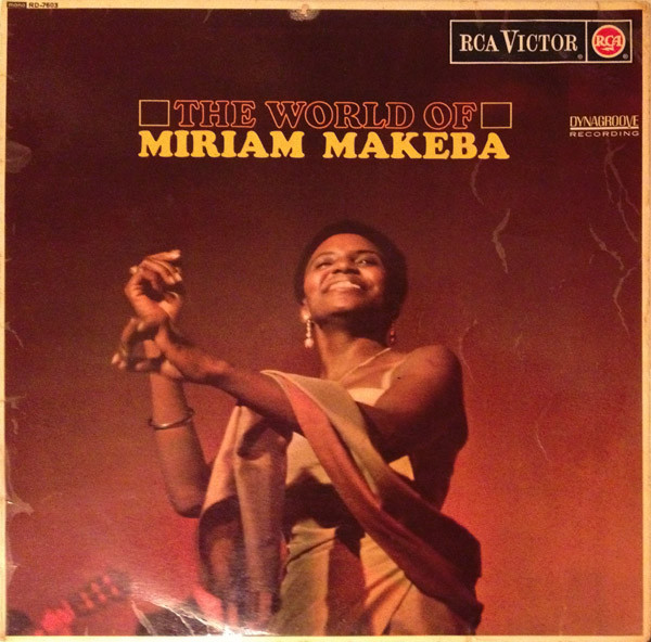 Miriam Makeba - The World Of Miriam Makeba (LP, Album, Mono)