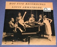 Louis Armstrong - Hot Five Recordings (10", Comp)