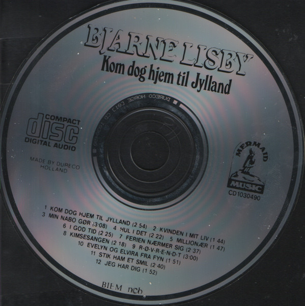 Bjarne Lisby - Kom Dog Hjem Til Jylland (CD, Album)