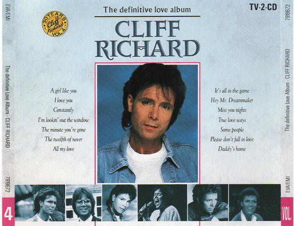 Cliff Richard - The Definitive Love Album (Volume 4) (2xCD, Comp)