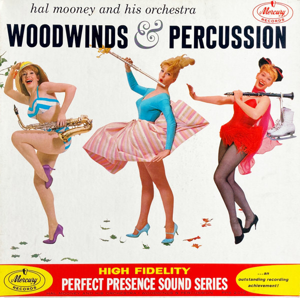 Hal Mooney And His Orchestra - Woodwinds And Percussion (LP, Mono)