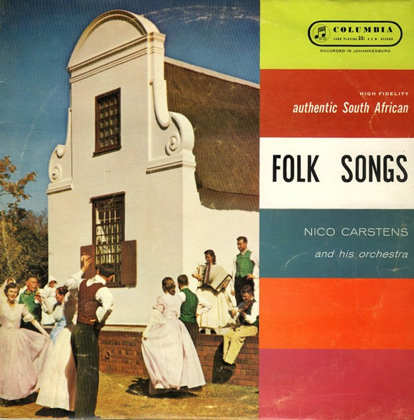 Nico Carstens And His Orchestra - South African Folk Songs (LP)