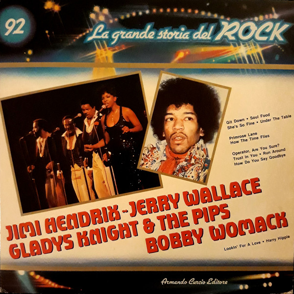 Jimi Hendrix / Jerry Wallace / Gladys Knight & The Pips* / Bobby Womack - Jimi Hendrix / Jerry Wallace / Gladys Knight & The Pips / Bobby Womack (LP, Comp, Gat)