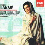 Delibes*  -  Mesplé*, Burles*, Soyer*, Chœurs* Et Orchestre du Théâtre National de l'Opéra-Comique, Lombard* - Lakmé (Highlights) (CD, Album)