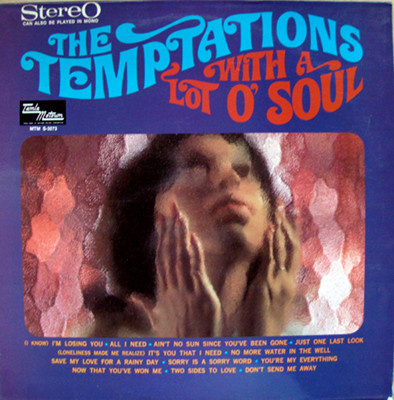 The Temptations - With A Lot O' Soul (LP, Album, RE)