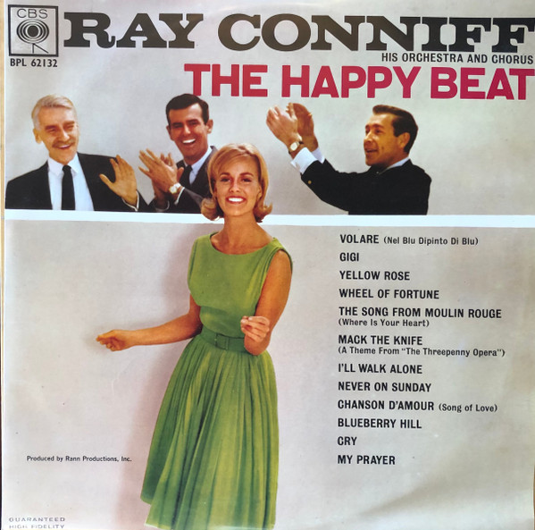 Ray Conniff His Orchestra And Chorus* - The Happy Beat (LP, Album, Mono)