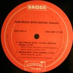 David Starobin - Hans Werner Henze / Barbara Kolb / William Bland / Charles Wuorinen - New Music With Guitar, Volume I (LP) - Afbeelding 3