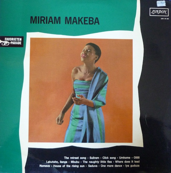 Miriam Makeba - Miriam Makeba (LP, Album, Mono)