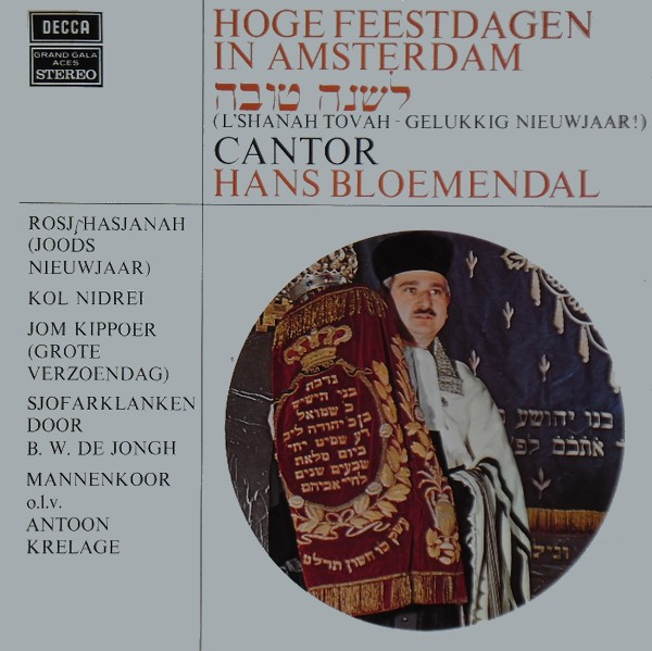 Hans Bloemendal - Hoge Feestdagen In Amsterdam (Jamim Noraïm) (LP)
