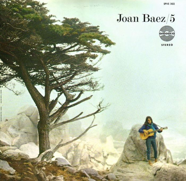 Joan Baez - 5 (LP, Album, Blu)