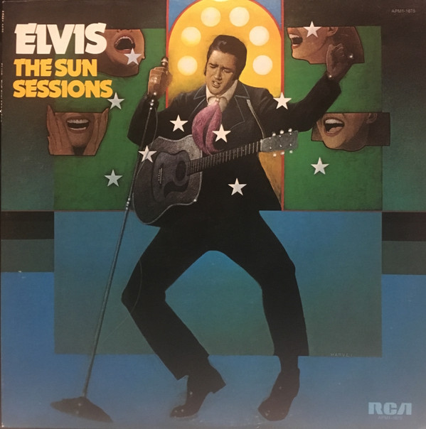 Elvis Presley - The Sun Sessions (LP, Comp, Mono, RE)