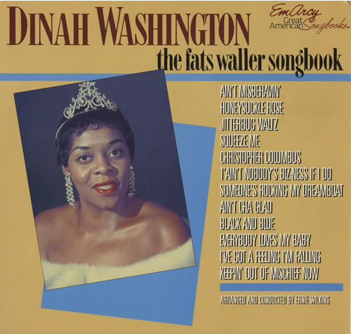 Dinah Washington - The Fats Waller Songbook (LP, RE)