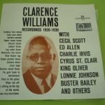 Clarence Williams - Clarence Williams Recordings 1926-1930 (LP, Comp)
