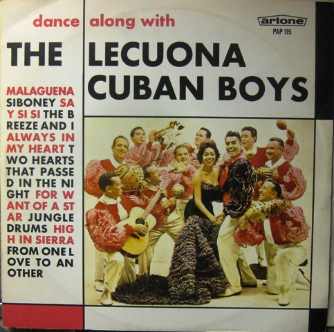 The Lecuona Cuban Boys* Featuring Candido - Dance Along With The Lecuona Cuban Boys (LP, Album)