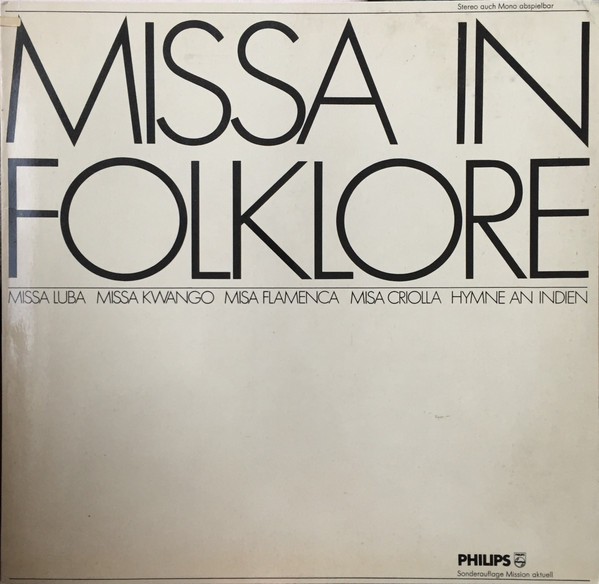 Various - Missa In Folklore (LP, Album, Comp, S/Edition, Gat)