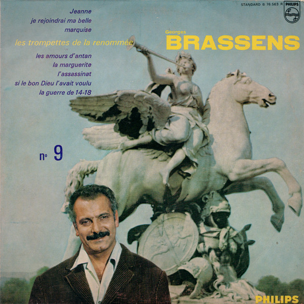 Georges Brassens - N° 9 (10", Album, Mono, RE)