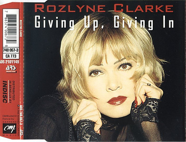 Rozlyne Clarke - Giving Up, Giving In (CD, Maxi)
