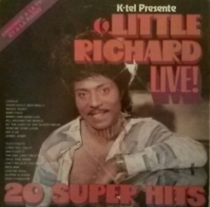 Little Richard - K-tel Presente Little Richard Live! 20 Super Hits (LP, Album)
