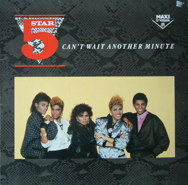 Five Star - Can't Wait Another Minute (12", Maxi)