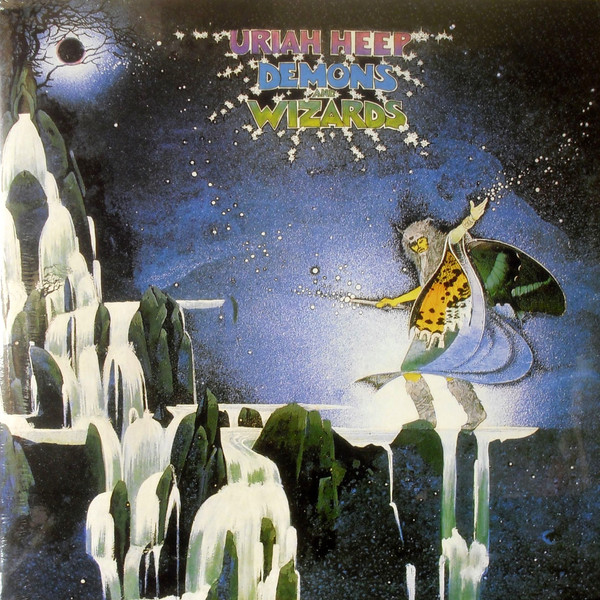 Uriah Heep - Demons And Wizards (LP, Album, RE, Gat)