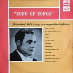 Beniamino Gigli - Song Of Songs (LP, Comp)