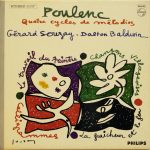 Poulenc* - Gérard Souzay - Dalton Baldwin - Quatre Cycles De Mélodies (LP, Album, Gat)