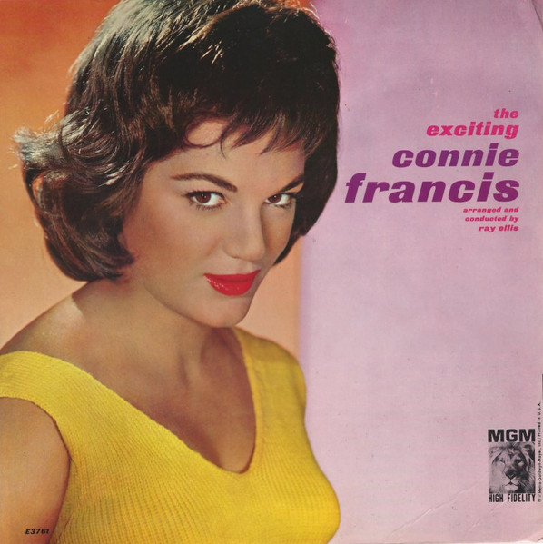 Connie Francis - The Exciting Connie Francis (LP, Mono, RE)