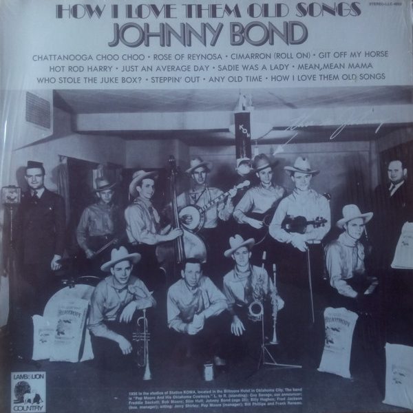 Johnny Bond - How I Love Them Old Songs (LP, Mono)