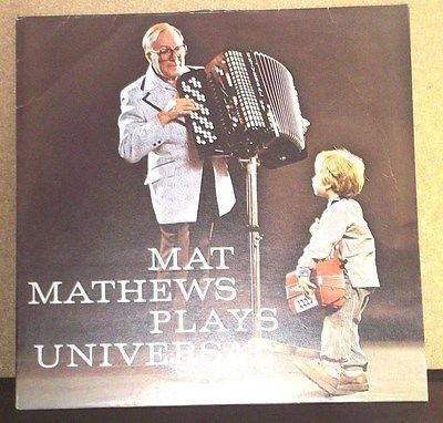 Mat Mathews - Mat Mathews Plays Universal (LP, Album)