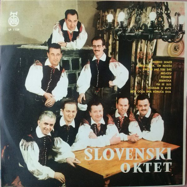 Slovenski Oktet - Slovenski Oktet (10", Album, RE)