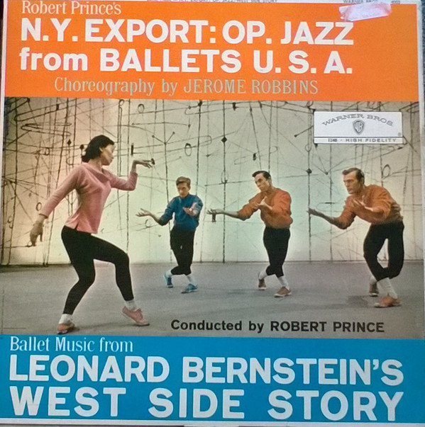 Robert Prince - Jazz Ballets From Broadway (LP, Album, Mono)