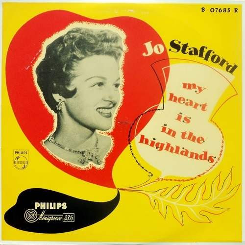 Jo Stafford - My Heart's In The Highlands (10", Mono)