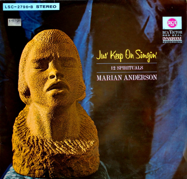 Marian Anderson - Jus' Keep On Singin' (LP, Album)