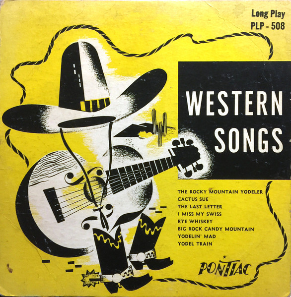 Unknown Artist - Western Songs (10")
