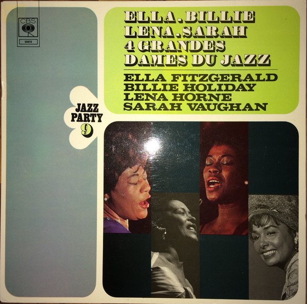 Ella Fitzgerald, Billie Holiday, Lena Horne, Sarah Vaughan - 4 Grandes Dames du Jazz (LP, Comp)