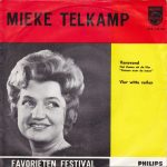 Mieke Telkamp - Vanavond / Vier Witte Zeilen (7", Single, Mono)