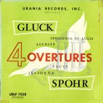 Gluck* / Spohr* - Berlin Philharmonic Orchestra*, Herman Abendroth* / Symphony Orch. Of Radio Berlin*, Gustav Goerlich* / German Philharmonic Orch. Of Prague*, Josef Keilberth* - 4 Overtures (LP, Mono)