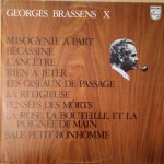 Georges Brassens - X (LP, Album, RE)
