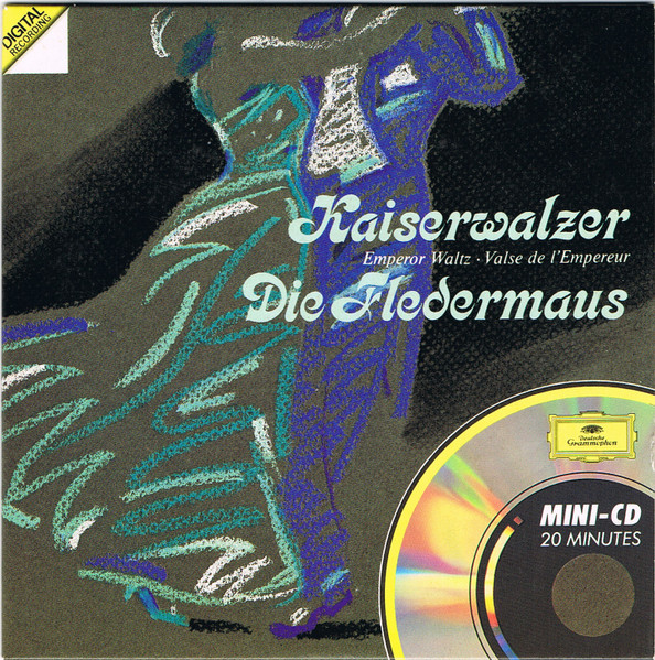 Johann Strauss*, Berliner Philharmoniker, Herbert von Karajan - Kaiserwalzer / Die Fledermaus (CD, Mini, Comp)