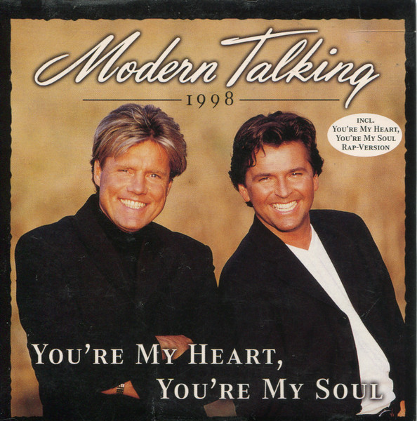 Modern Talking - You're My Heart, You're My Soul 1998 (CD, Single, Car)