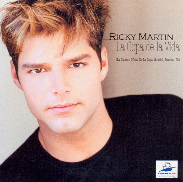 Ricky Martin - La Copa De La Vida (La Cancion Oficial De La Copa Mundial, Francia '98) (CD, Single)