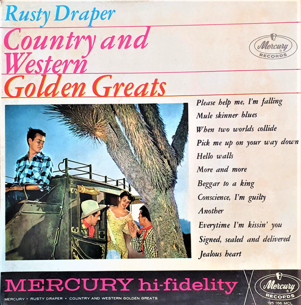 Rusty Draper - Country & Western Golden Greats (LP, Album, Mono)