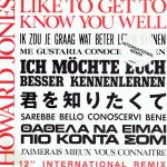 Howard Jones - Like To Get To Know You Well (12", Single, Dam)