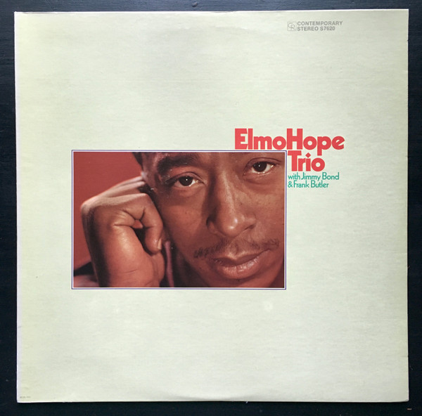 Elmo Hope Trio - With Jimmy Bond & Frank Butler (LP, Album, RE)