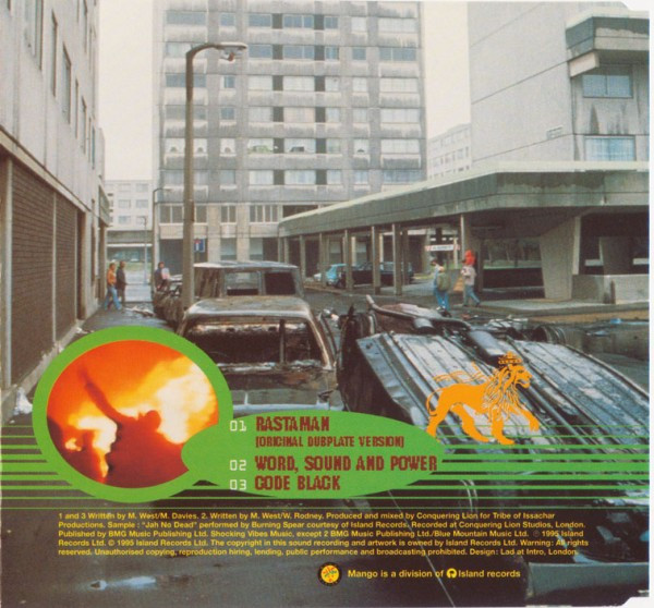 Conquering Lion Featuring Beenie Man - Rastaman (CD, Single)