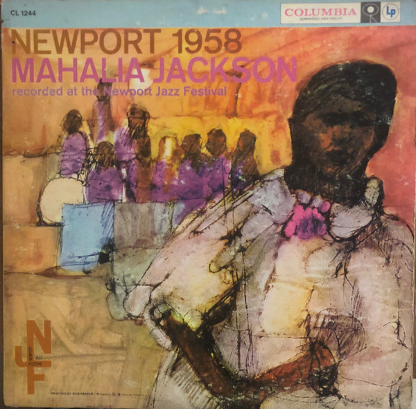 Mahalia Jackson - Newport 1958 (LP, Album, Mono)