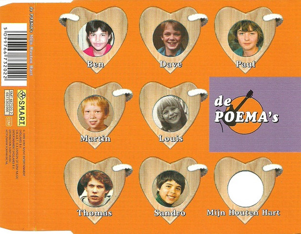 De Poema's - Mijn Houten Hart (CD, Maxi)
