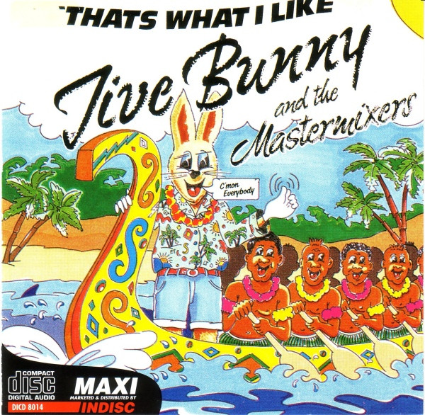 Jive Bunny And The Mastermixers - That's What I Like (CD, Maxi)